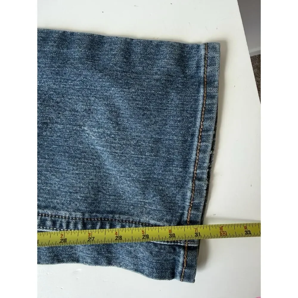 Ariat Rebar M4 Relaxed Boot Jeans Mens 40x32 Dark Wash Work Western Actual 39x31